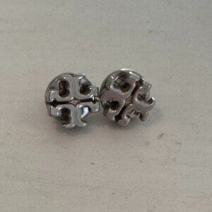 Tory Burch Logo Stud Earrings